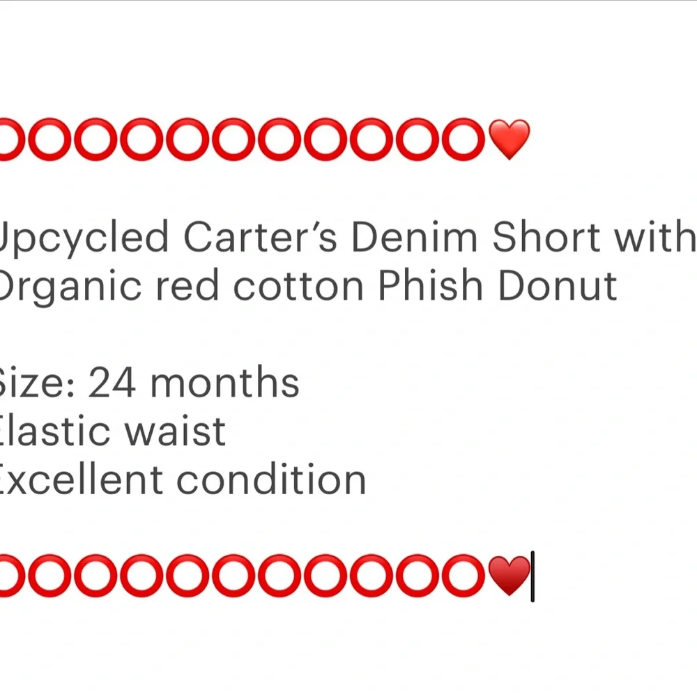 Phish accented shorts for Toddler - Picture 3 of 3